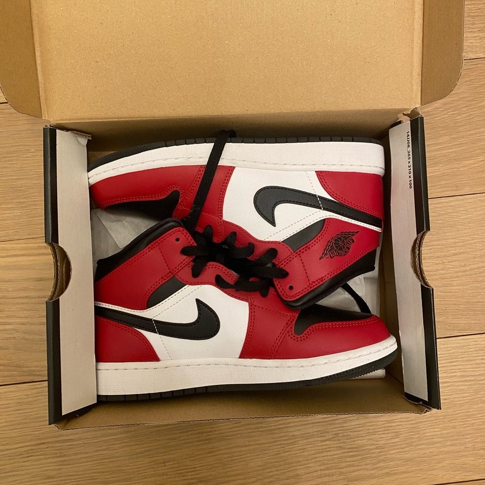 Red Air Jordan’s size 4.5